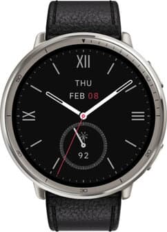 Xiaomi Amazfit Active 2 (Round) Premium Leather Band Black